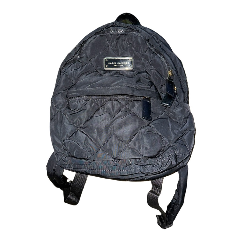 Marc Jacobs Black Quilted Backpack